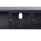 Carmel Display Low Board Cabinet in Black