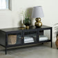 Carmel Display Low Board Cabinet in Black