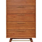 Denali 5 Drawer High Chest Acacia Wood